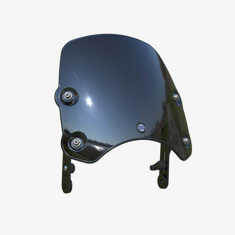 モトグッチ V7 850 スクリーン ピラニアS3 ブラック DART FLYSCREEN