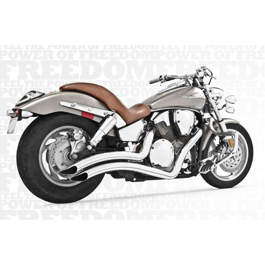 Freedom Performance シャープカーブラディウス クローム VTX1300 03-09 フリーダムパフォーマンス