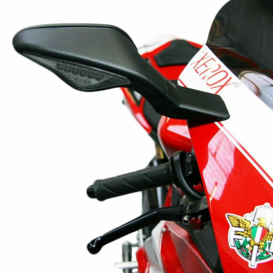 DUCATI 1098/1198 S/R ミラーエクステンダー Oberon : モトパーツ