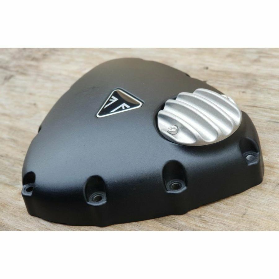 水冷 T100 T120等ポイントカバー リブデザイン ショットブラスト