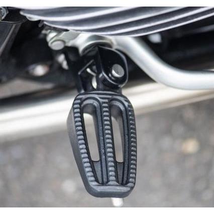 Motone フットペグ ステップ ライダー用  トライアンフ 水冷ツイン ボンネビル等 ブラック