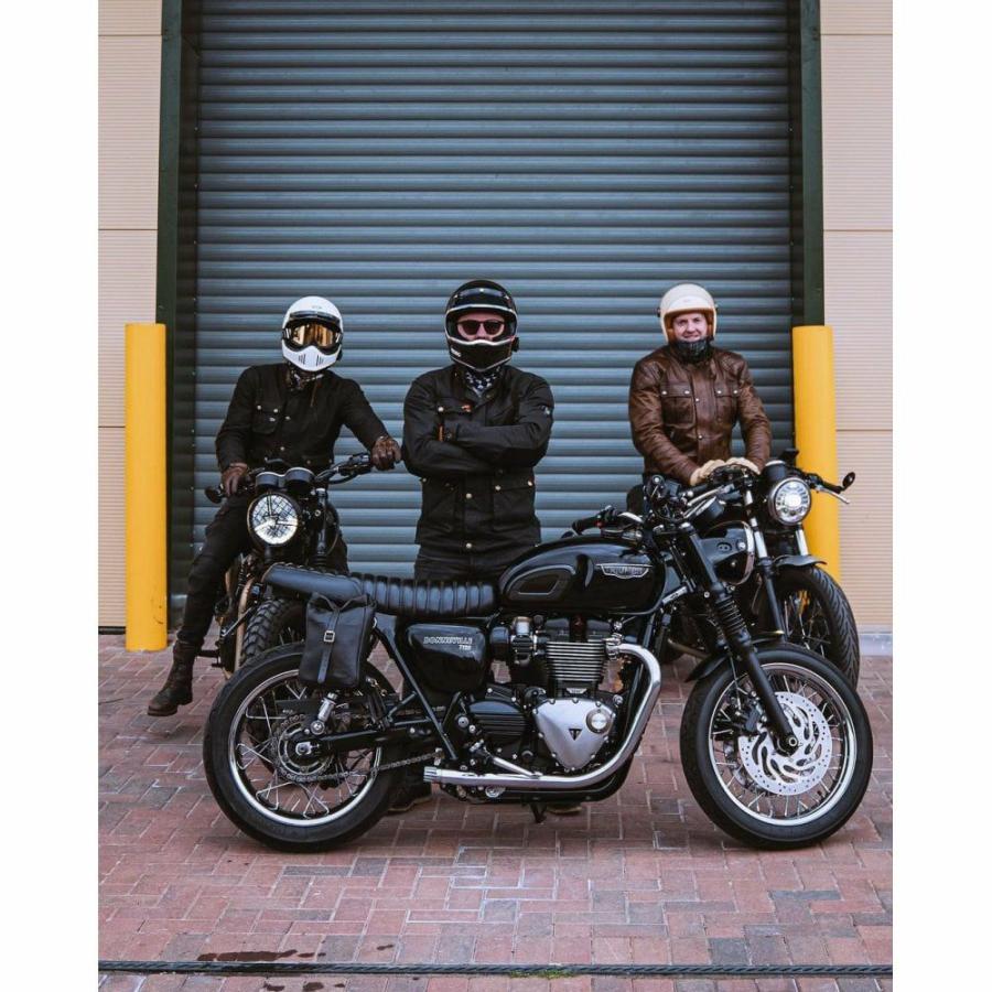 Motone エキゾーストチップ&アダプター T100/T120用 Motone ボンネビル T120 T100 マフラー エキゾーストチップ 2016-2021