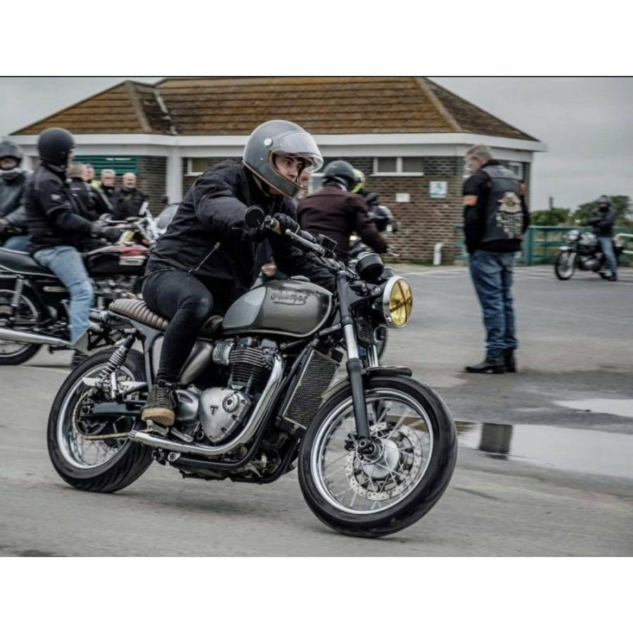 Motone ボンネビル T120 T100 マフラー エキゾーストチップ 2016-2021