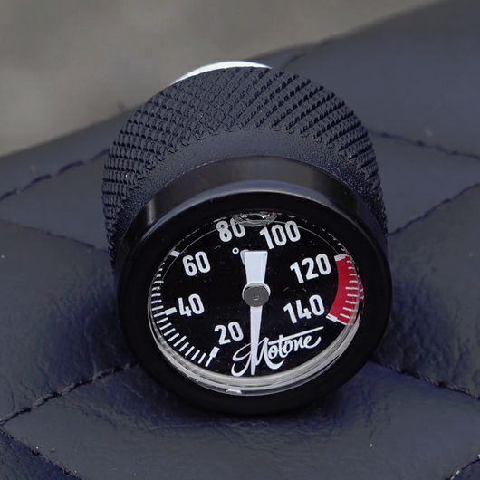 トライアンフ 水冷 油温計 オイルフィラーキャップ　Motone triumph トライアンフ 水冷 ツインエンジン 油温計付き オイルフィラーキャップ