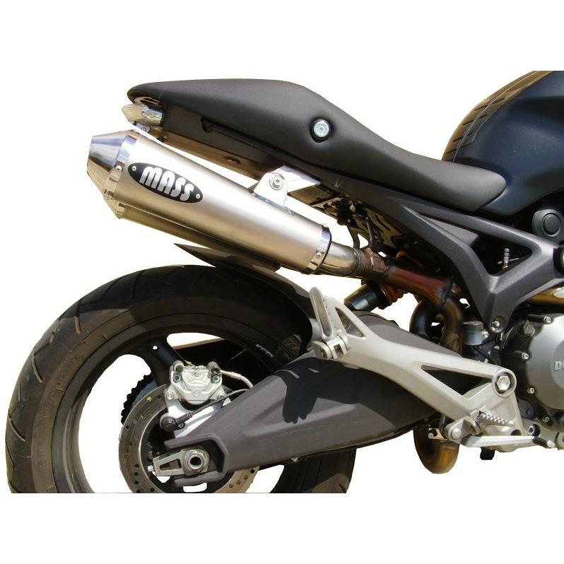 ドゥカティ モンスター696/796/1100 チタン Tromb スリップオンマフラー MASS Exhaustの画像