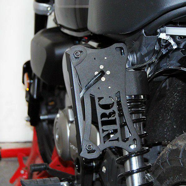 ホンダ モンキー 18- サイドマウントナンバープレート ニューレイジ