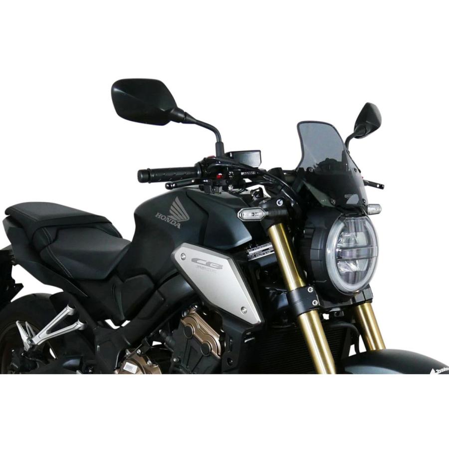 ホンダ CB650R スポーツ スクリーン (スモーク) MRA : モトパーツ
