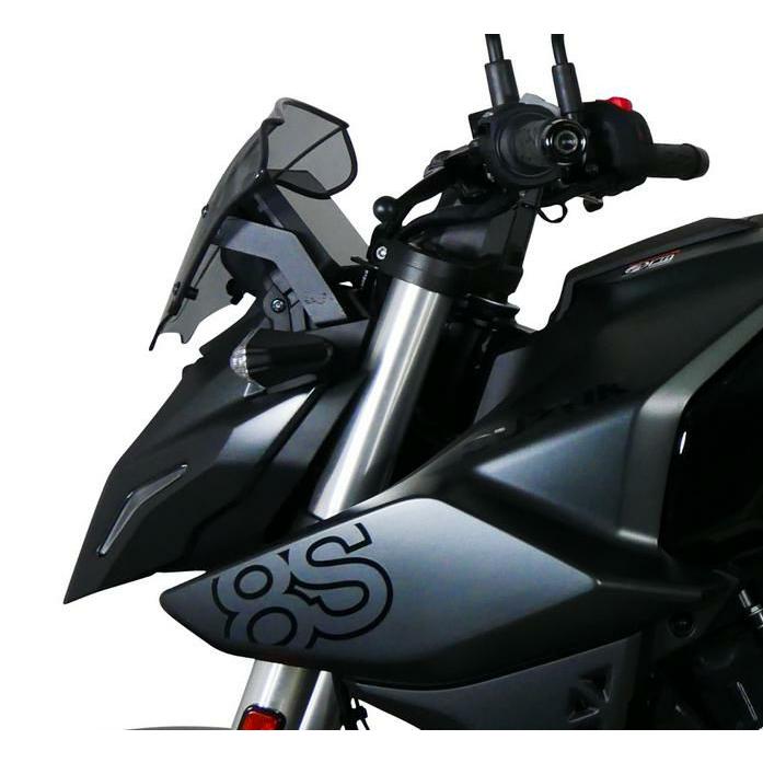 スズキ　SUZUKI　GSX-8S用　ショートスクリーン　MRA 　ブラック SUZUKI GSX-8S (23-26) スポーツスクリーン スモーク MRA : モトパーツ