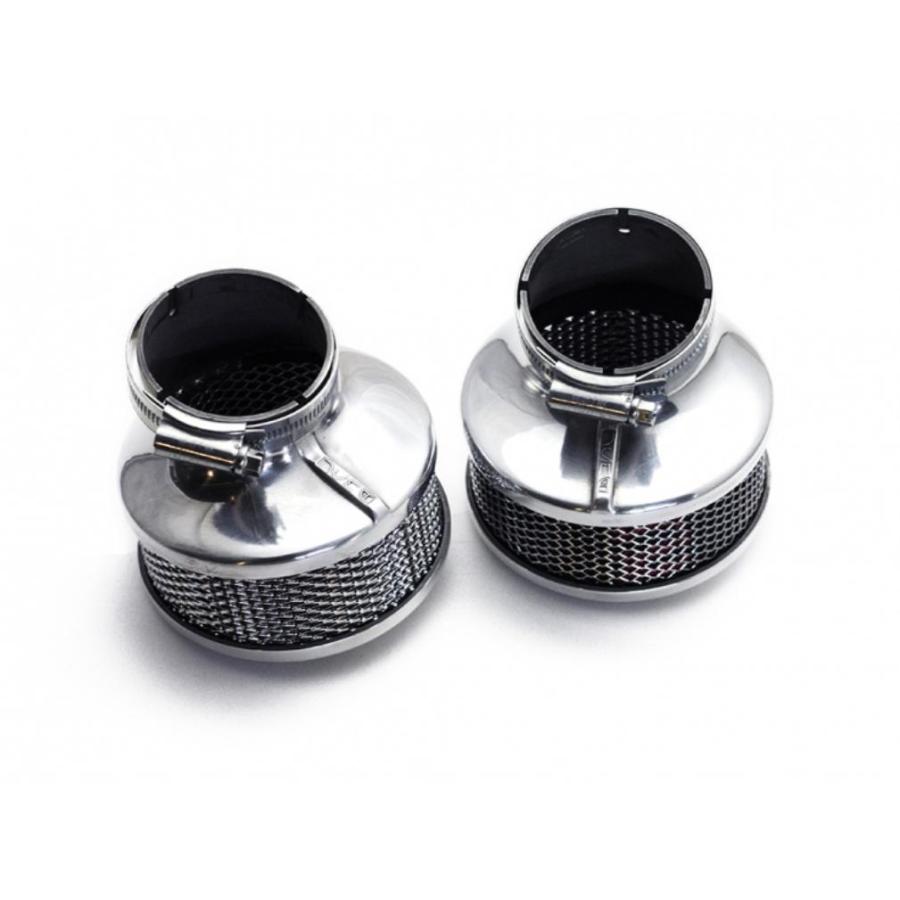 カワサキ W650/400 新型オールドタイプエアクリーナー モーターロック