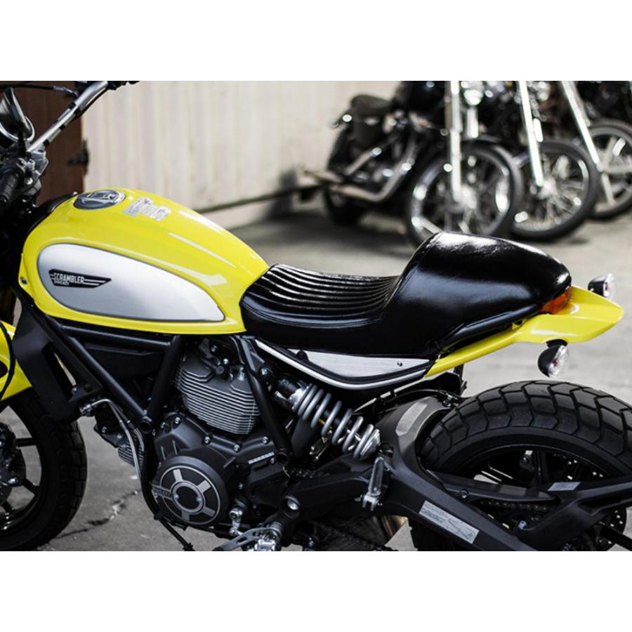 DUCATI scrambler サイドカバー Ducati スクランブラー サイドカバー ブラック モーターロック