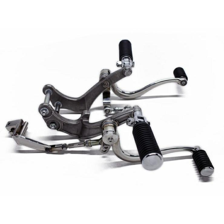ヤマハ SR400/500用 ミッドハイステップキット モーターロック 