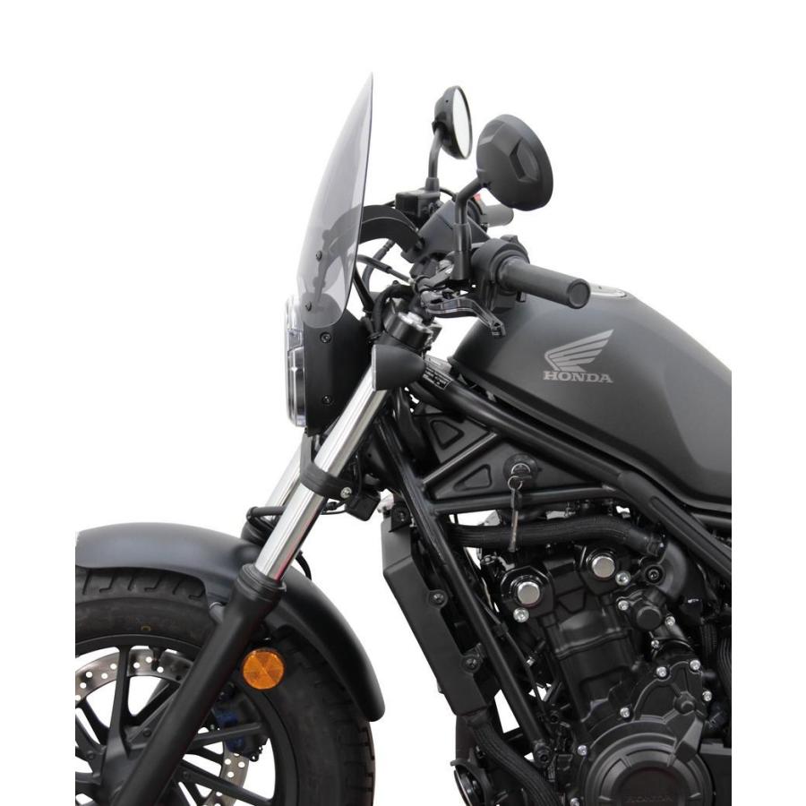 MRA スクリーン レブル250/500 レブル250/500 20- ツーリング スクリーン スモーク MRA : モトパーツ