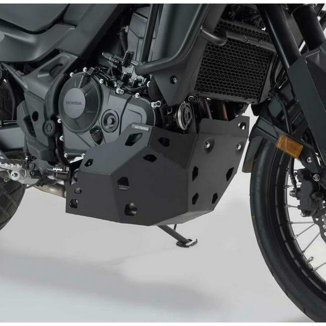 トランザルプ XL750 アルミスキッドプレート ブラック SW-MOTECH