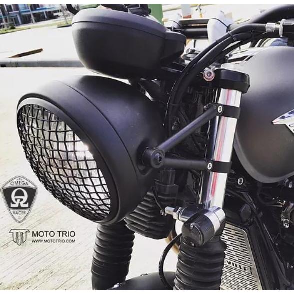 モトトリオ(MotoTrio)ステンレス ヘッドライトブラケット モトトリオ(MotoTrio)ステンレス ヘッドライトブラケット