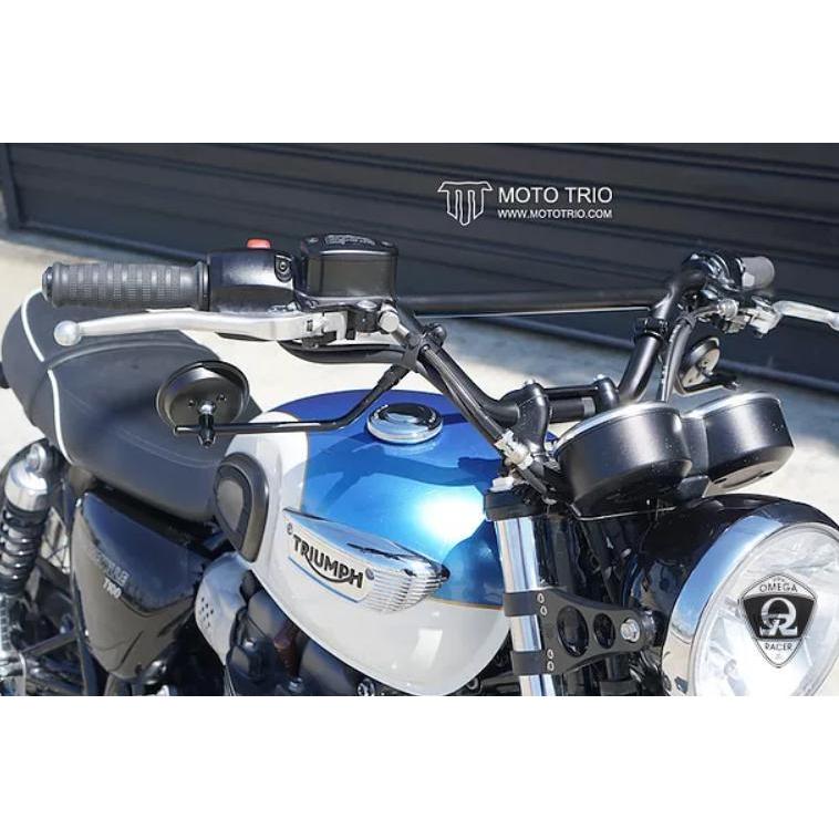 T100 ストリートスクランブラー ボバー ブレーキライン延長ホース (6