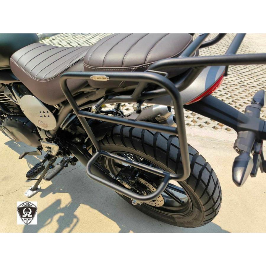 トライアンフ スクランブラー400X/スピード400 サイドラゲッジラック