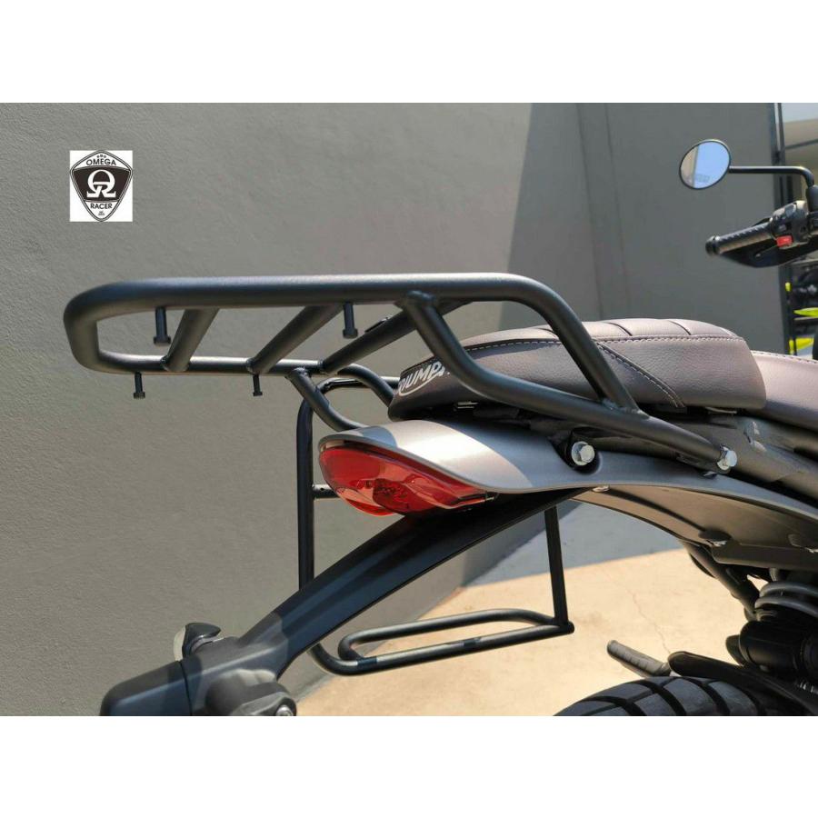 トライアンフ スクランブラー400X/スピード400 リアラゲッジラック