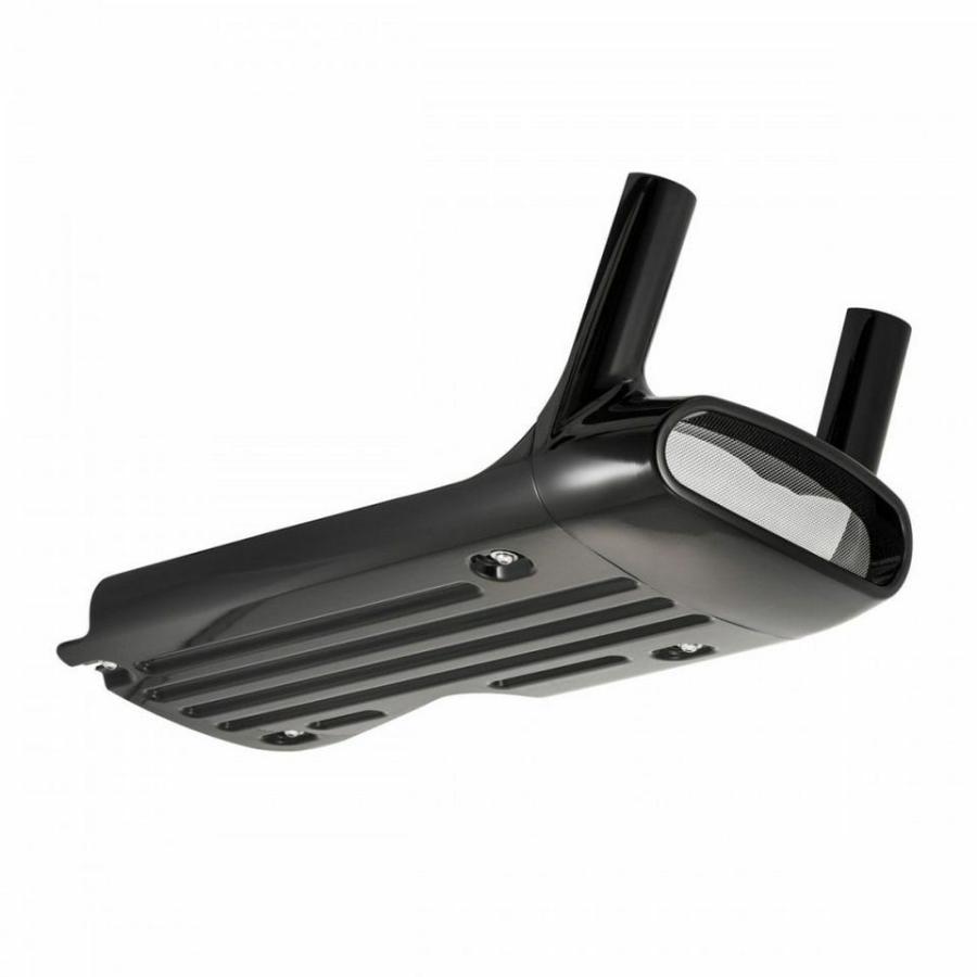 T100/T120/スピードツイン/スクランブラー/スラクストン/カップ アンダーガード FORTYNINER アンダーベリースタイリングキット グロスブラック Motoneの画像