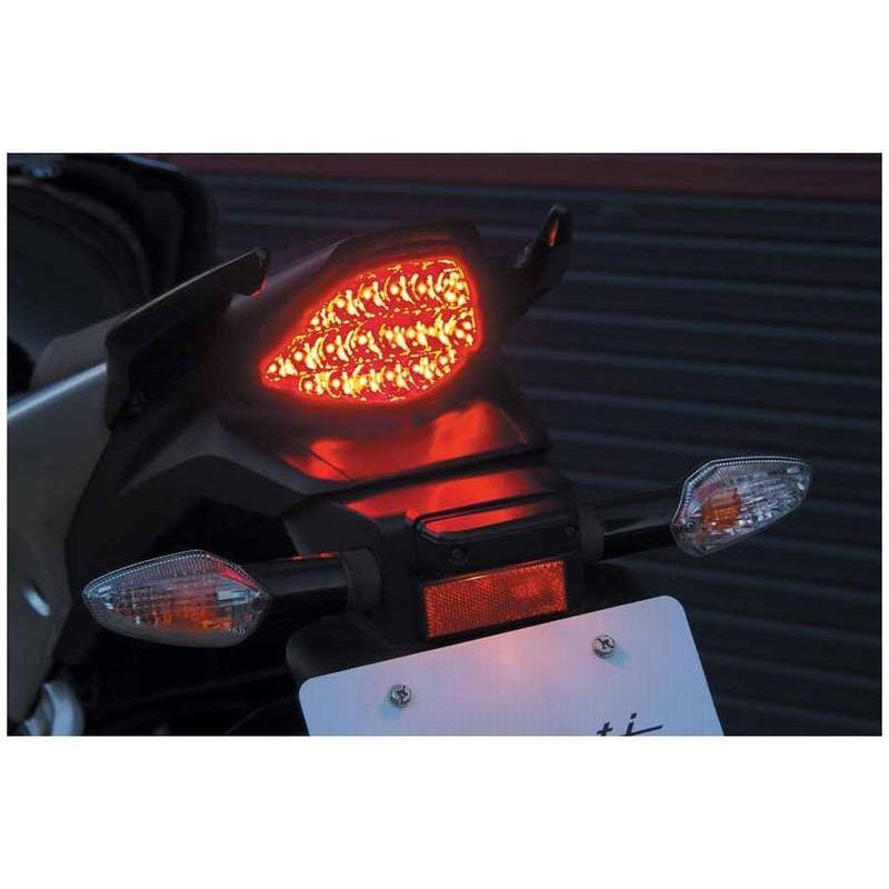 ヴァレンティモト(VALENTI MOTO) ジュエルLEDテール クリアレンズ CBR250R/125R 保安基準適合品