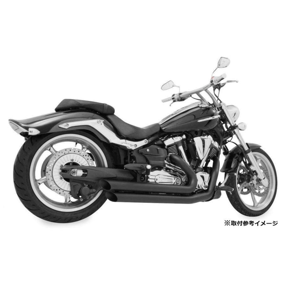 Freedom Performance アメンドメント スラッシュアウト マフラー ブラック  レイダー 07-15_1