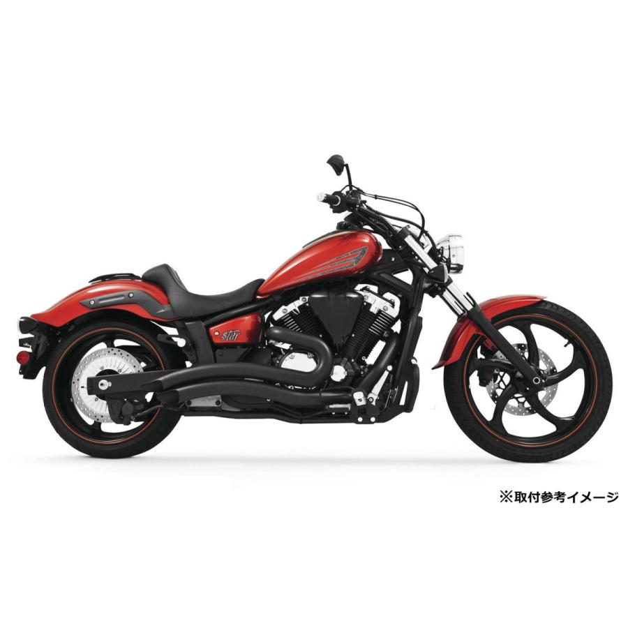 Freedom Performance シャープカーブラディウス マフラー セラミックブラック ストライカー 09-16