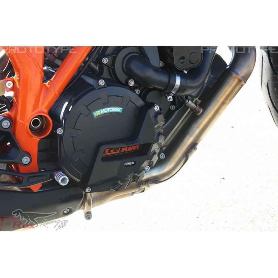 KTM 1290 Superduke R/GT/KTM RC8 エンジンケースカバー ブラック T