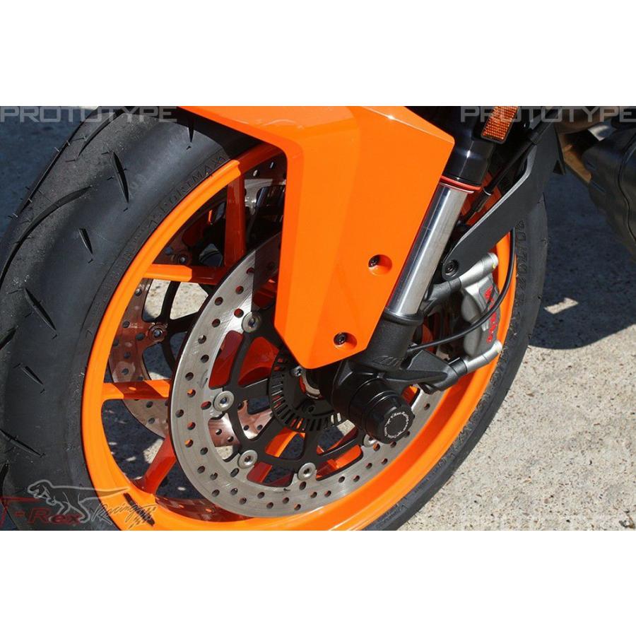 KTM 1190/1290 Superduke R/GT フロントアクスルスライダー T-REX