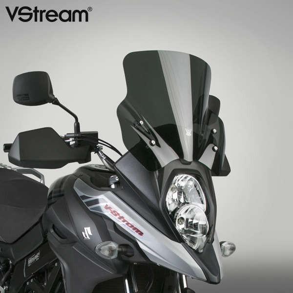National Cycle VStream ダークグレー ウィンドスクリーン DL650 V-Strom/V-Strom Adventure/X/XT 17-21