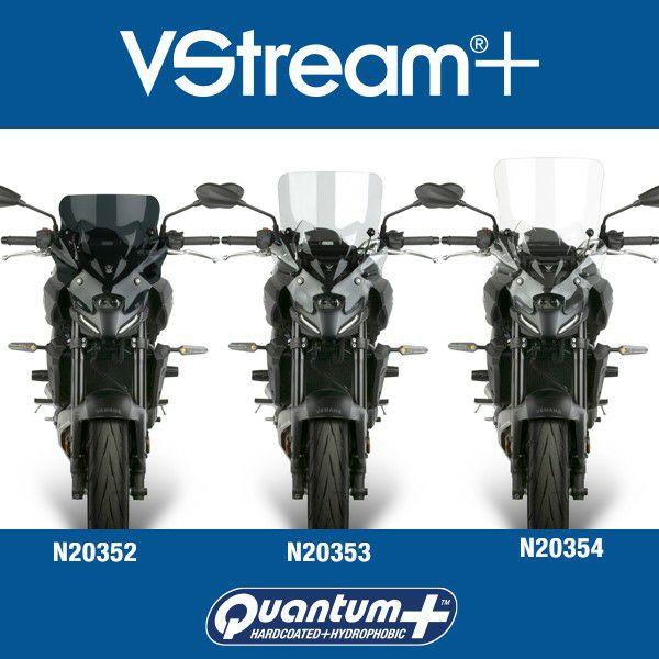 MT-07 VStream+ ミドル スクリーン パーツ ヤマハ MT-07 25- VStream+ ミドル スクリーン ウインドシールド