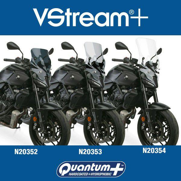 ヤマハ MT-07 25- VStream+ ミドル スクリーン ウインドシールド