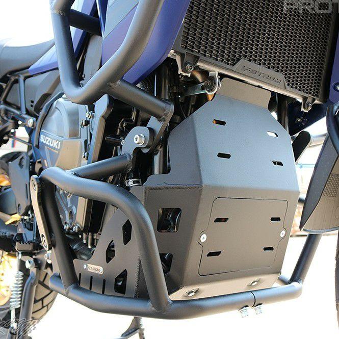 Vストローム800 DE スキッドプレート T-Rex Racing : モトパーツ