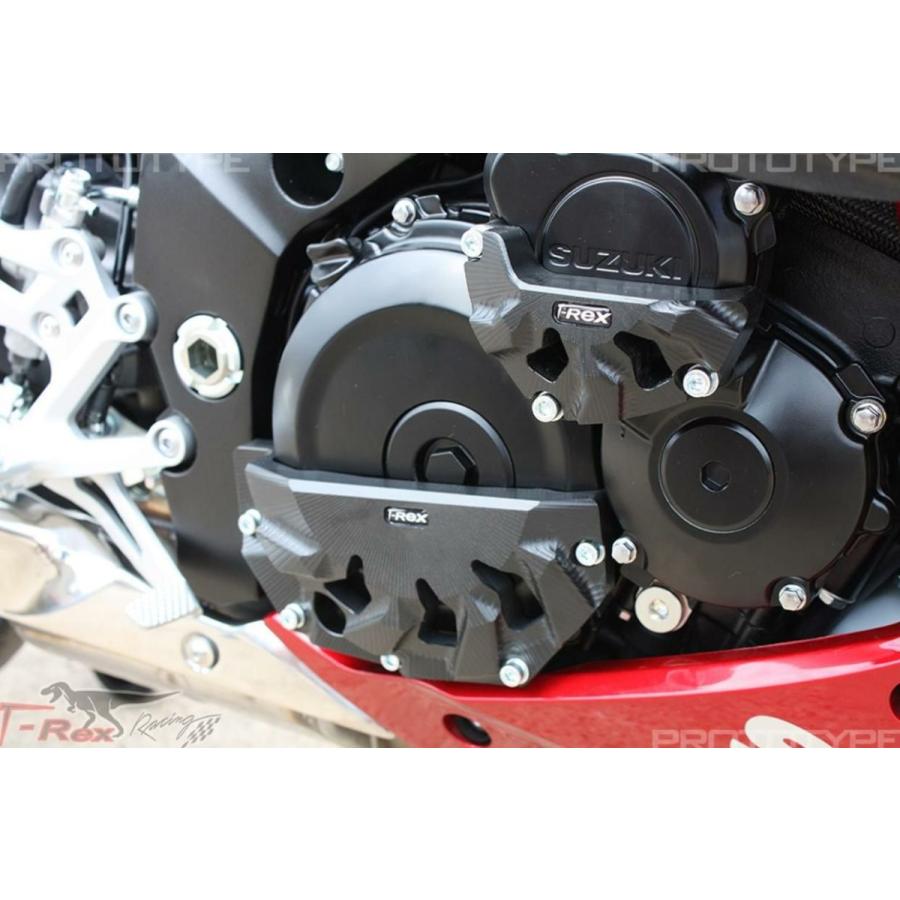 GSX-S1000/F/GT/カタナ エンジンケースカバー T-REX レーシング 