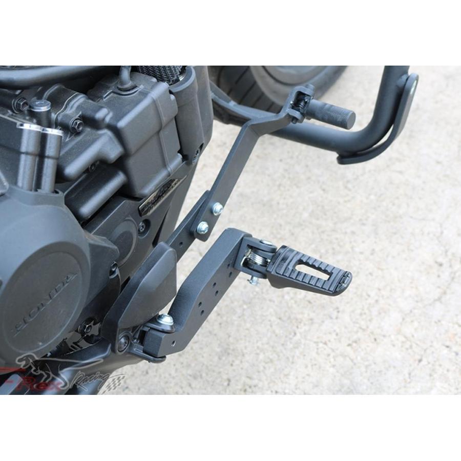 レブル 1100DCT フットペグエクステンダー T-REX Racing : モトパーツ 