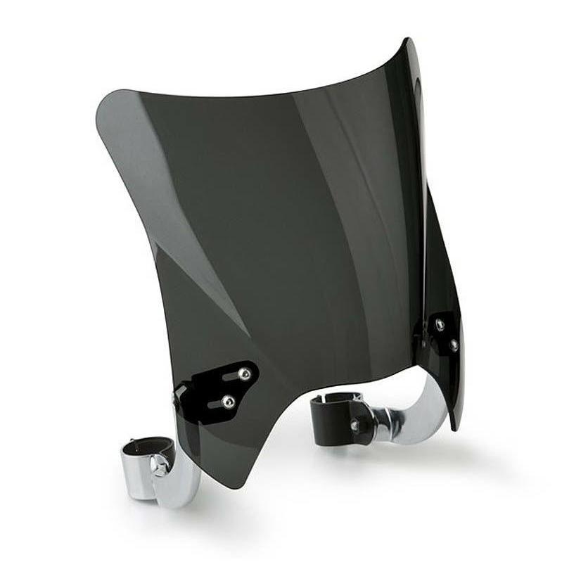National Cycle モホーク ウインドシールド ダークスモーク クロームカーブアーム CB500/750 CB600 ZR550/750 Vulcan125/250 XV250/750/1100 Virago SR500など