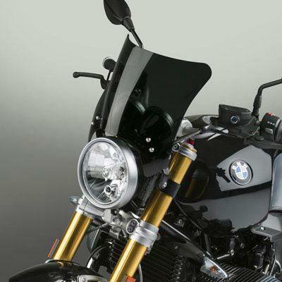 NationalCycle MOHAWKスクリーン ウインドシールド ダークスモーク クローム 52〜56mmフォーク用_1