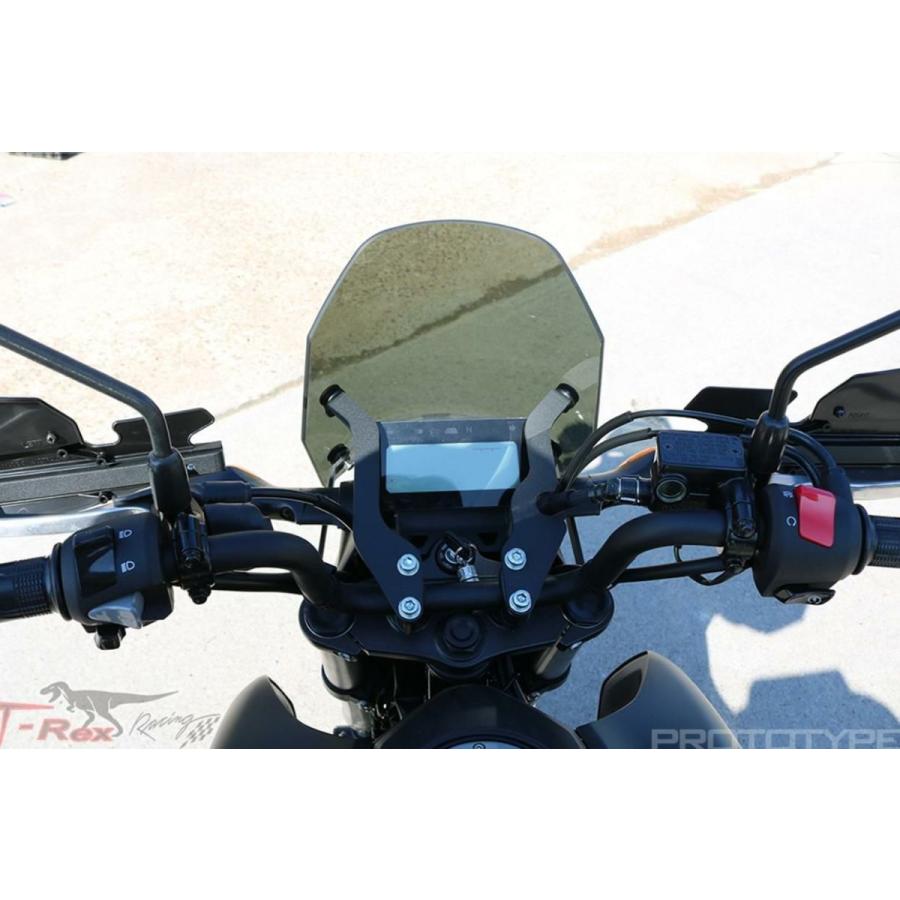 グロム GROM ウインドシールド スクリーン スモーク T-REX レーシング