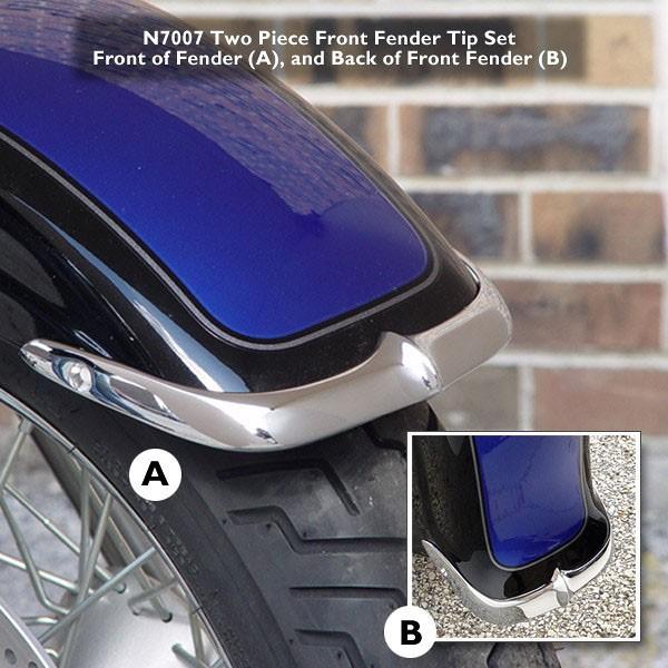 National Cycle ２ピースフロントフェンダーチップ VL800 Volusia