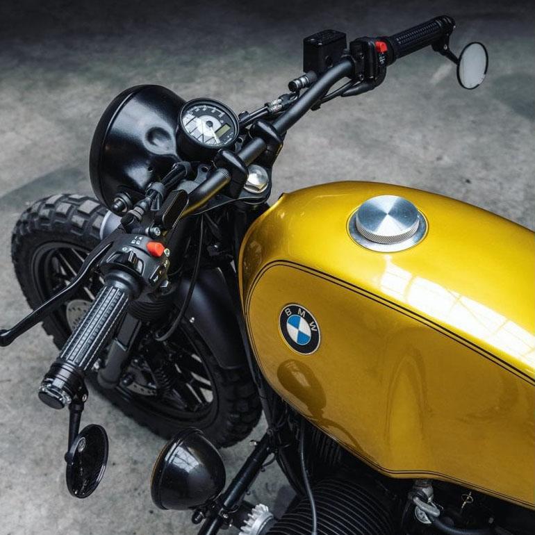 Motone(モートーン) Airhead ガスキャップ アルミ BMW Rシリーズ(R45