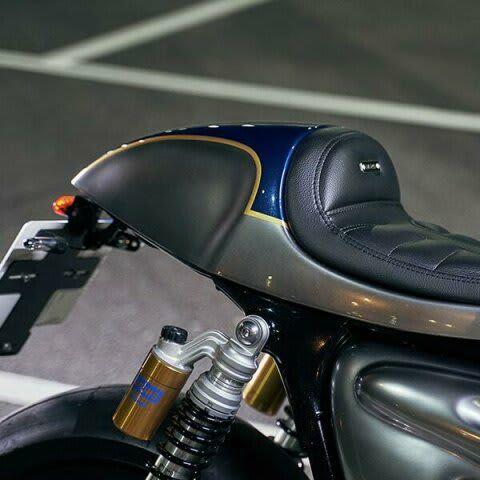 【アウトレット】トライアンフ スラクストン 1200/R/RS モナコ シート シルバーアイス/ブラウン タマリット_13
