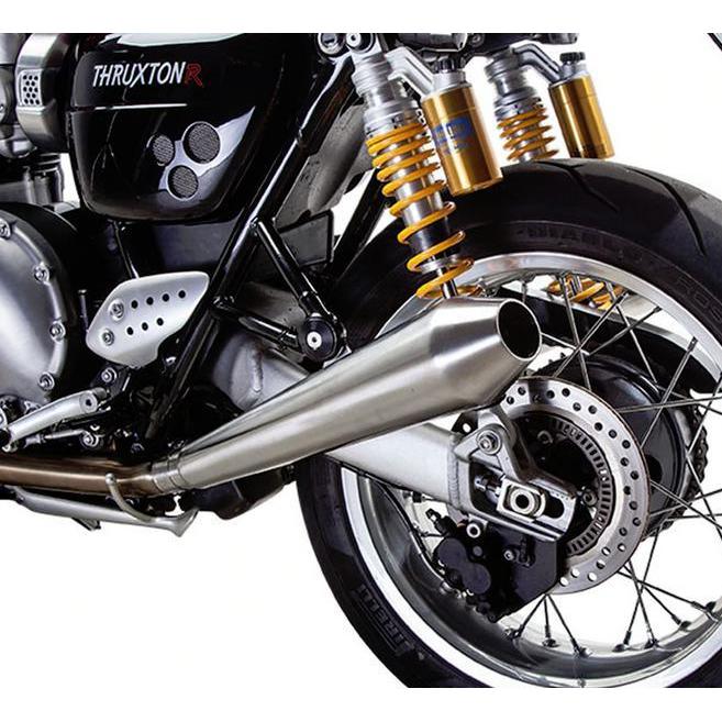 トライアンフ ボンネビル T120 スピードツイン等 パセンジャーペグ デリートプレート ト ブリティッシュカスタム｜motoparts｜03