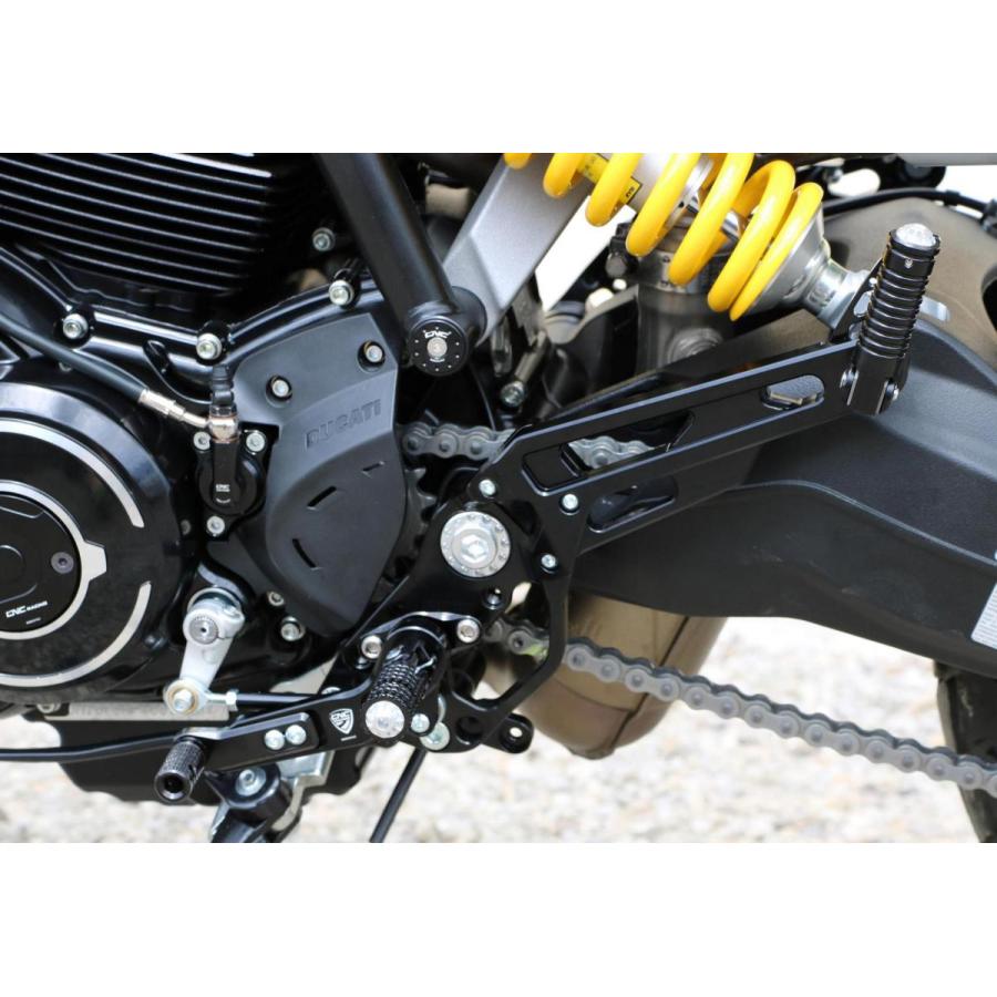 DUCATI スクランブラー （SCRAMBLER） バックステップキット CNC