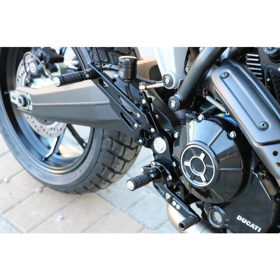 DUCATI スクランブラー （SCRAMBLER） バックステップキット CNC Racing
