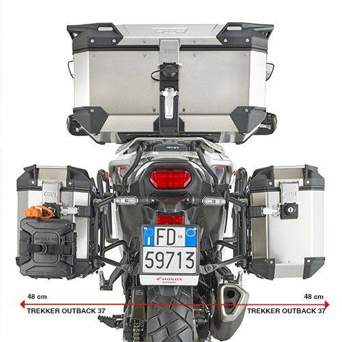 XL750トランザルプ MONOKEY CAM-SIDE サイドケースホルダー GIVI(ジビ