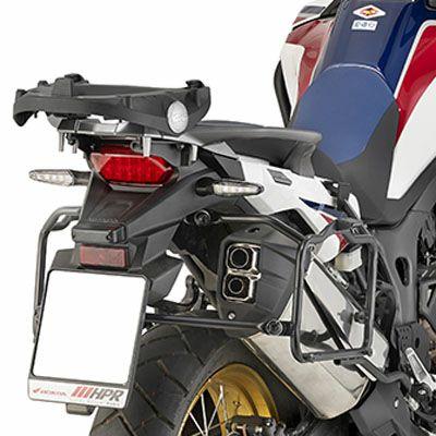 GIVIアフリカツインCRF1000Lパニアケースサポート2016～2017年式 CRF1000L アフリカツイン 16-17 MONOKEY サイドケースホルダー
