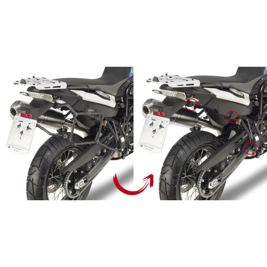 BMW F650GS/F700GS/F800GS 08-17 MONOKEY サイドケースホルダー