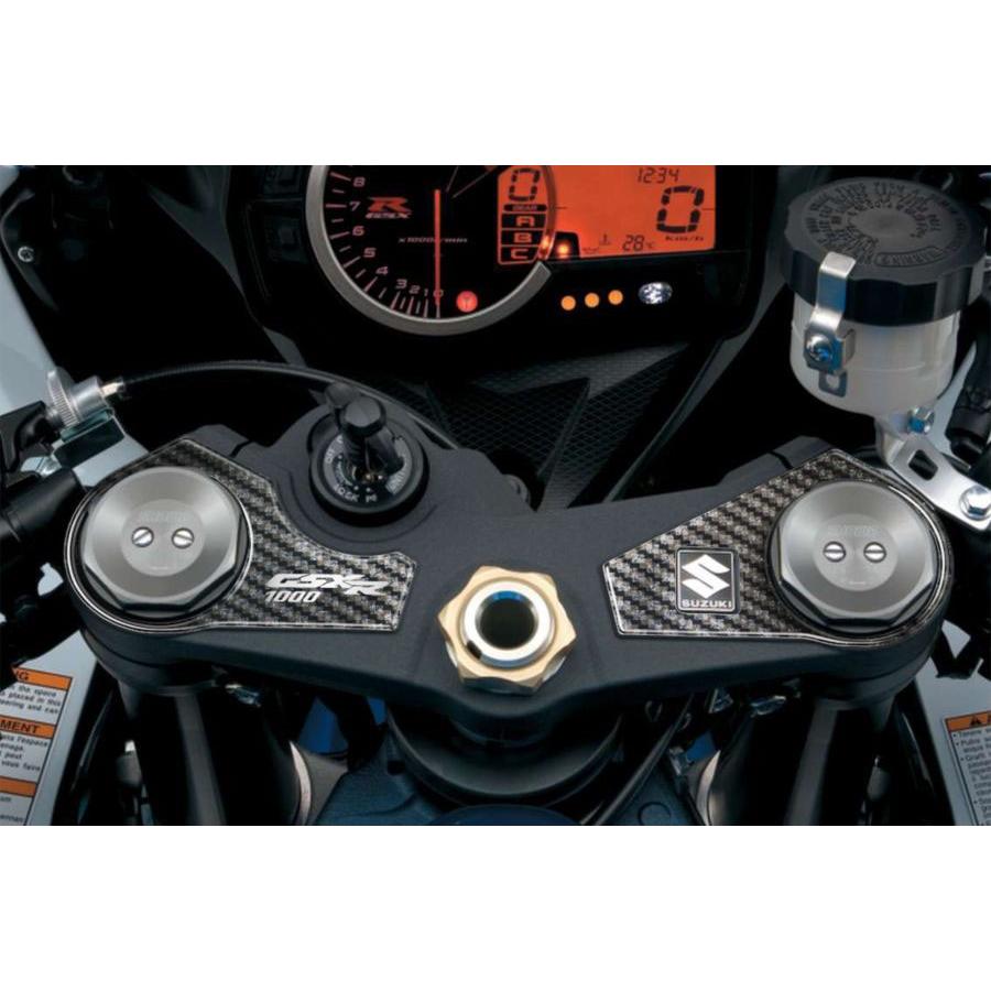 バイクパーツ ハンドル<br>ワンデザイン トップブリッジステッカー