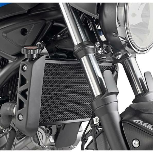 SV650 16- ステンレス ラジエーターガード ブラック GIVI : モトパーツ