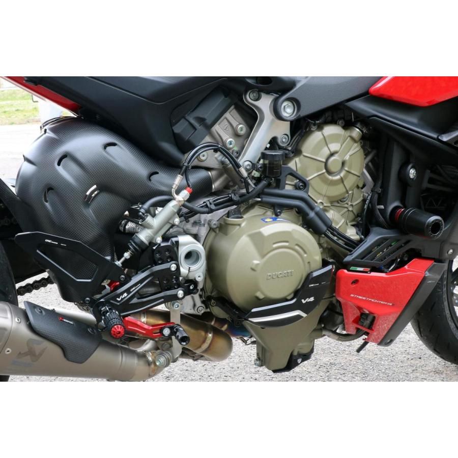 ストリートファイター V4/V4S クラッチカバー キット ナチュラル CNC