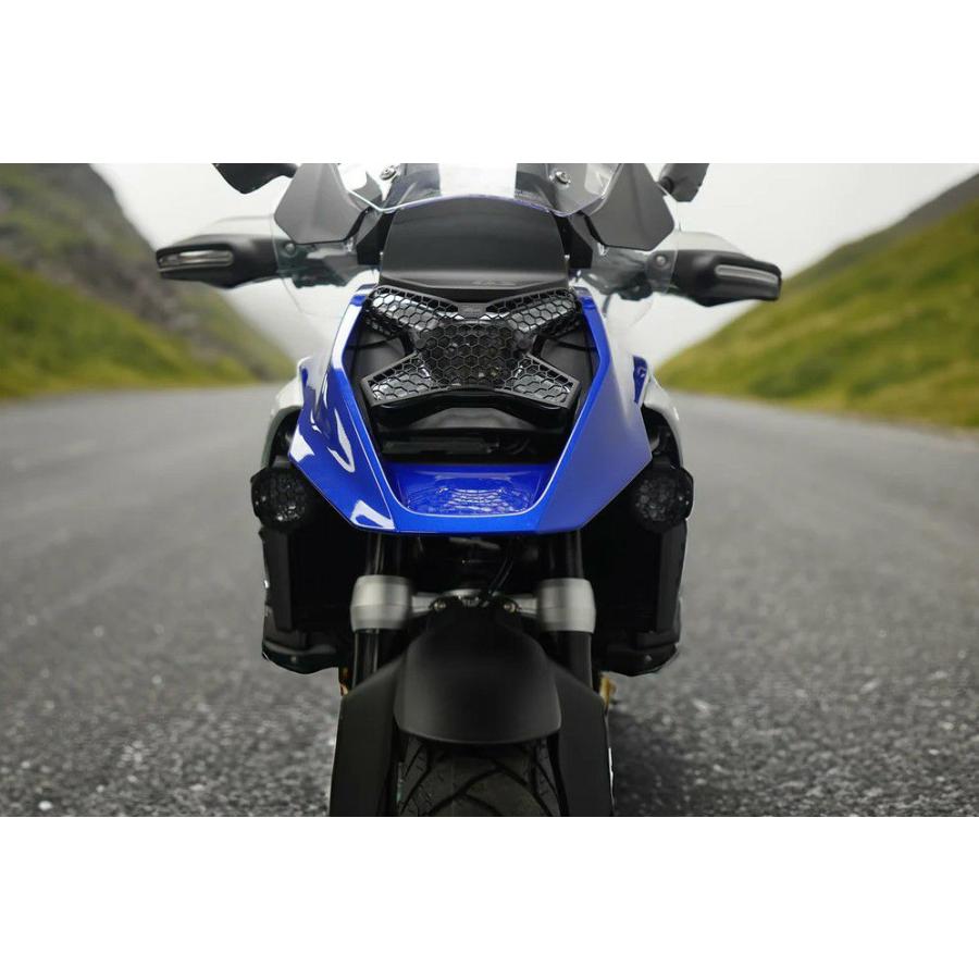 BMW R1300GS 補助ライトガード ブラック エヴォテックパフォーマンス