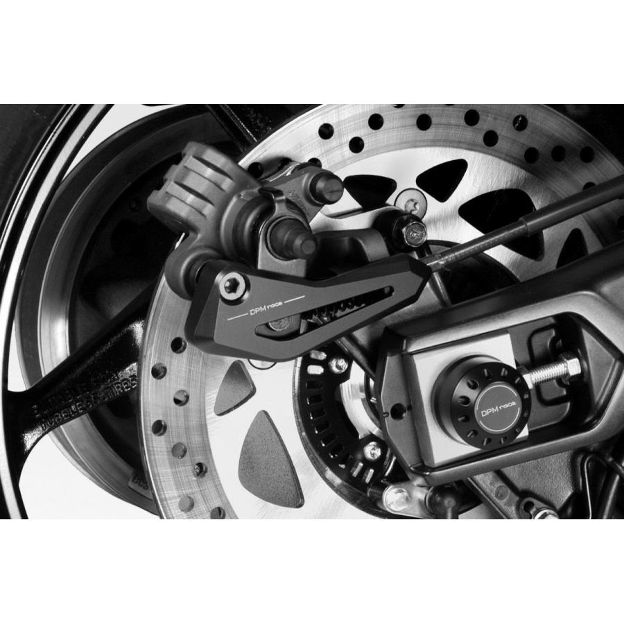 TMAX530/560 リアブレーキクランプクカバー アルミ ブラック DPM